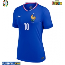 Frankreich Kylian Mbappe #10 Heimtrikot Frauen EM 2024 Kurzarm